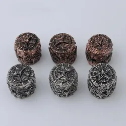 GUYKER - Electric Guitar Bass Knobs, Sheep Horn Surface, Retro Style, 2 Colour Option