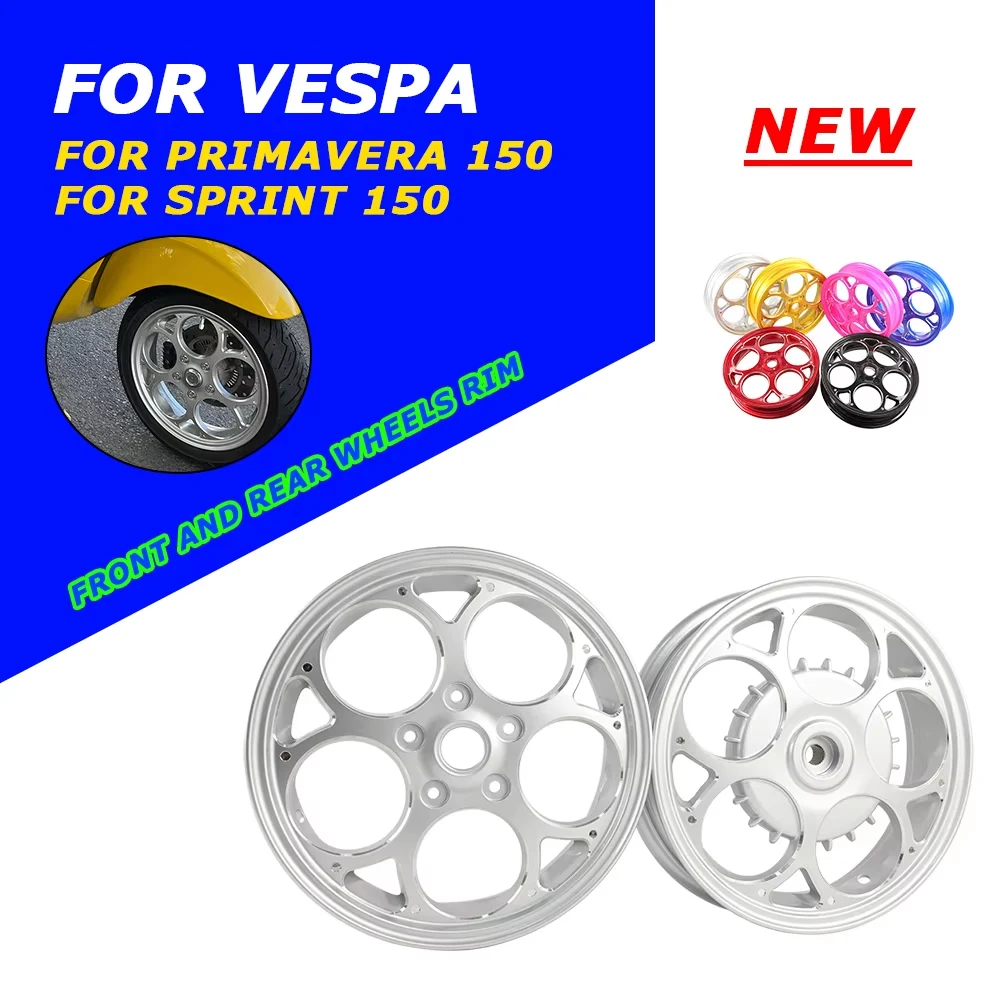 

For Vespa Primavera 150 Sprint 150 Sprint150 Motorcycle Accessories Modified Aluminum Rim Wheel Hub Tire Front and Rear Wheel