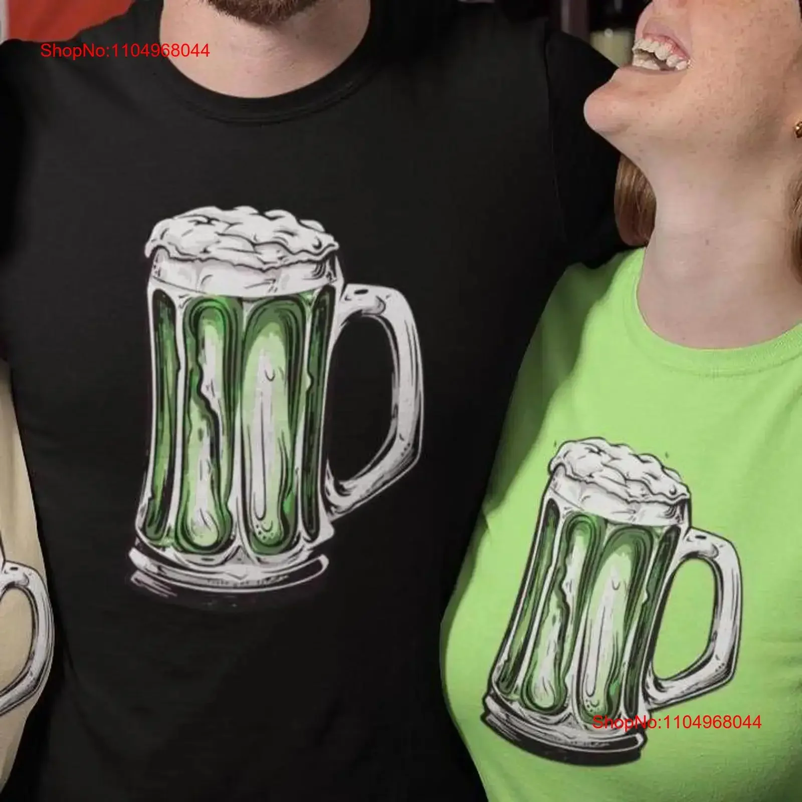 

St Patricks Day T Shirt Get Pished Green Beer Paddy's Uniform Irish Ireland vintage Washed Slightly Casual Soft streetwear