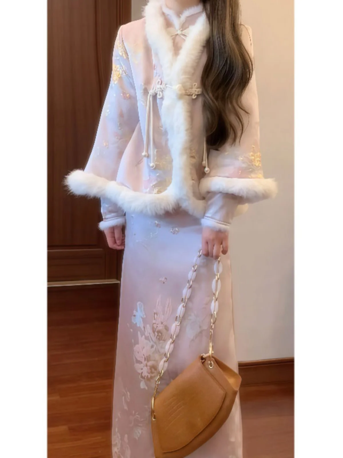 

New Chinese Sle National Trend Set Skirt Retro High-End Super Beautiful Coat Dr Two-Piece Set Spring 2026