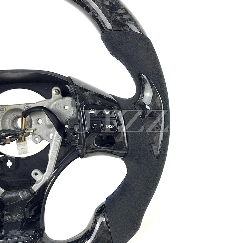 For Lexus NX IS RX ES Sporty Carbon Fiber Steering Wheel Car Interior Accessories
