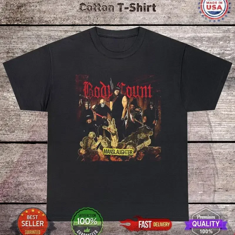 Body Count Manslaughter T Shirt Full Size S 5Xl