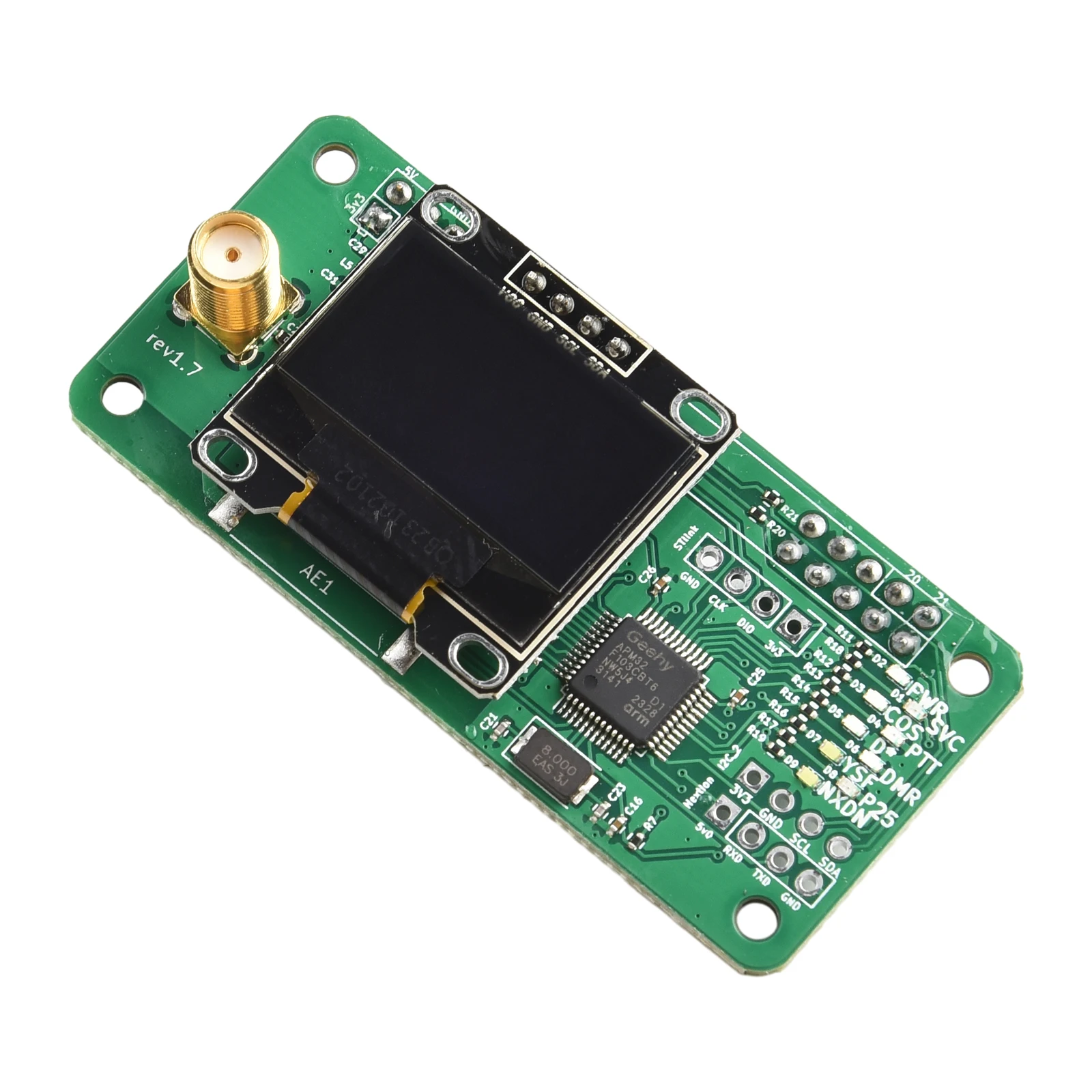 

Expansion Board Hotspot Module Kit 32-bit AR M Processor Antenna For DMR P25 High Performance With OLED Screen