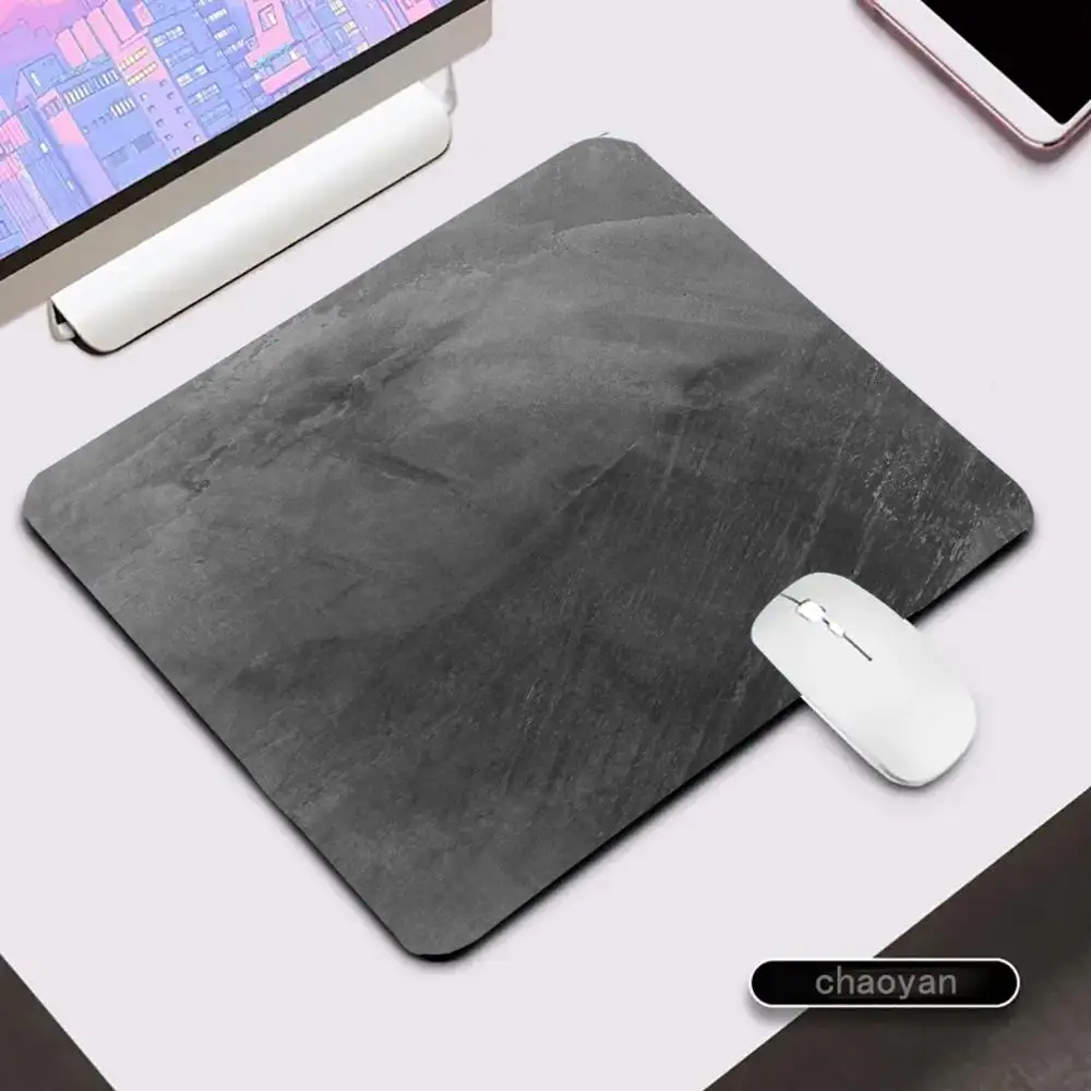 Grey pattern  Mouse Pad Large Computer Office Game Table Mats small Rubber Anti-slip Gaming Keyboard desk Pads