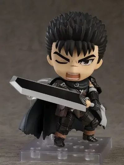 Aixlan #2134 Guts Figure 10cm Q Version Swordsman Warrior PVC Action Figure Amine Birthday Gift Collectible Figurine