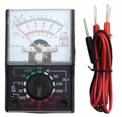 1PC Dc/Ac 250V 1000V Voltmeter 250ma Ammeter Meter Analog Multimeter Tester Mf-110a Portable Voltmeter Ammeter Multi Meter Teste