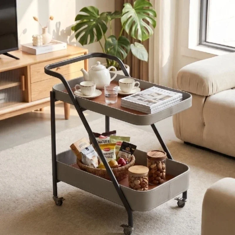 Mesas de centro italianas de lujo, originales y sencillas, para sala de estar, dormitorio, carrito utilitario, mesas de centro móviles, muebles para el hogar HQ