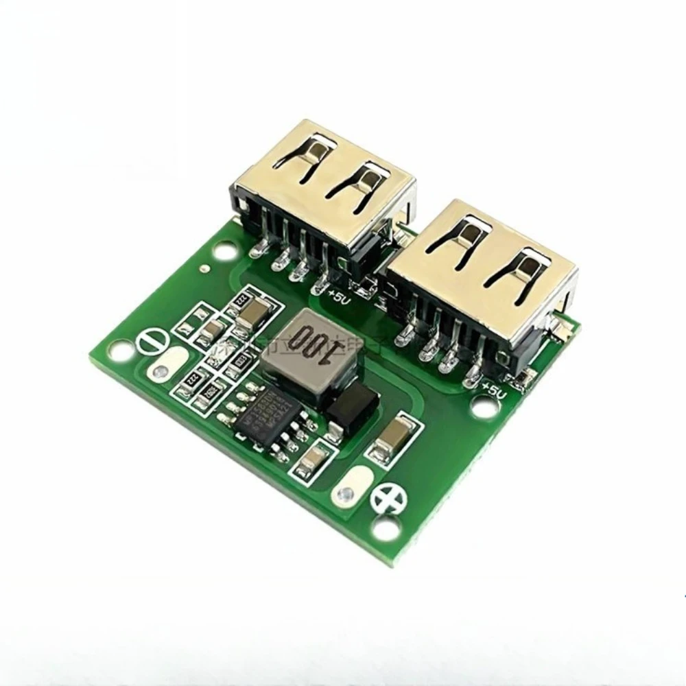

5pcs DC DC Buck Converter 12V 24V to 5V 3A Dual USB Car Charger Module Step Down Regulator for Phone Tablet