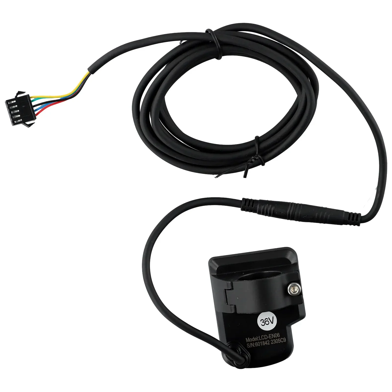 

E-Bike EN06 LCD Display Control Panel 24-48V For Electric Bicycle Scooter 5pin/6pin LCD Display With Adapter Cable Bicicletas