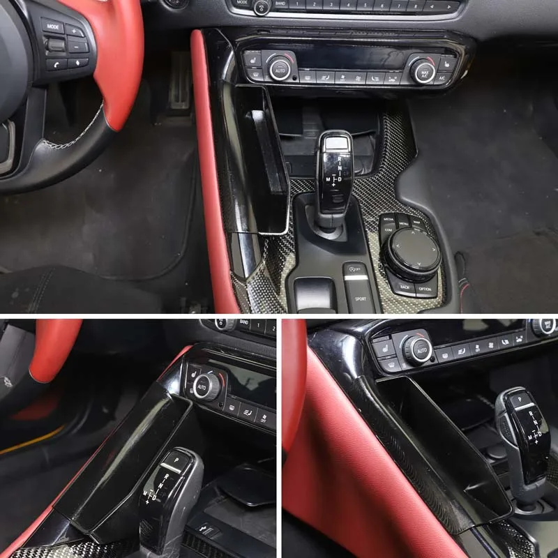 Ajuste para Toyota GR Supra A90 ABS 2019-2025, consola central de coche, caja de almacenamiento colgante lateral de cambio de marchas, bandeja organizadora, accesorios para coche