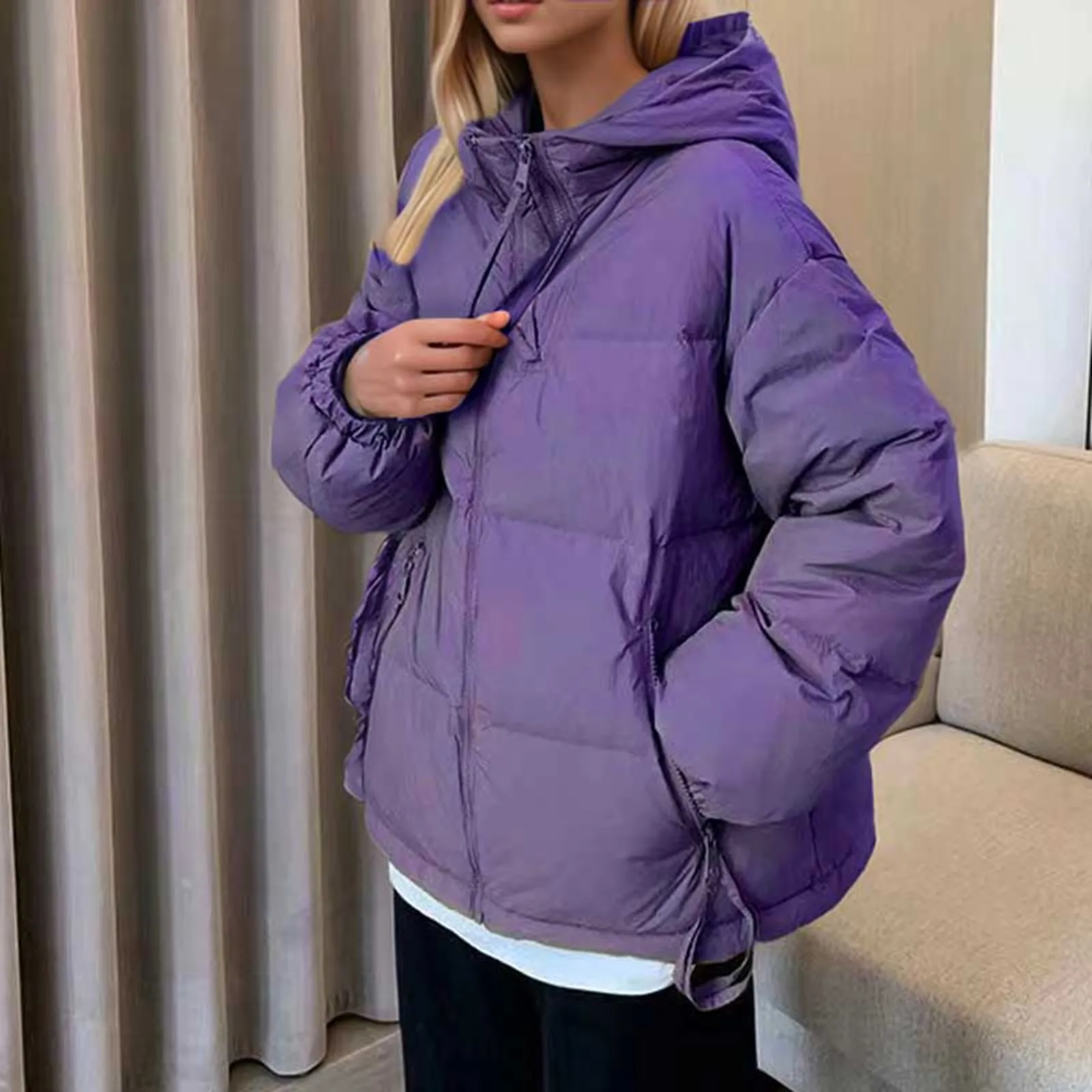 Korean Temperament Elegance Women Outerwears Thick Short Manteaux Hiver Femme Petite Trendy Parkas Outerwear Nuevo En Abrigos