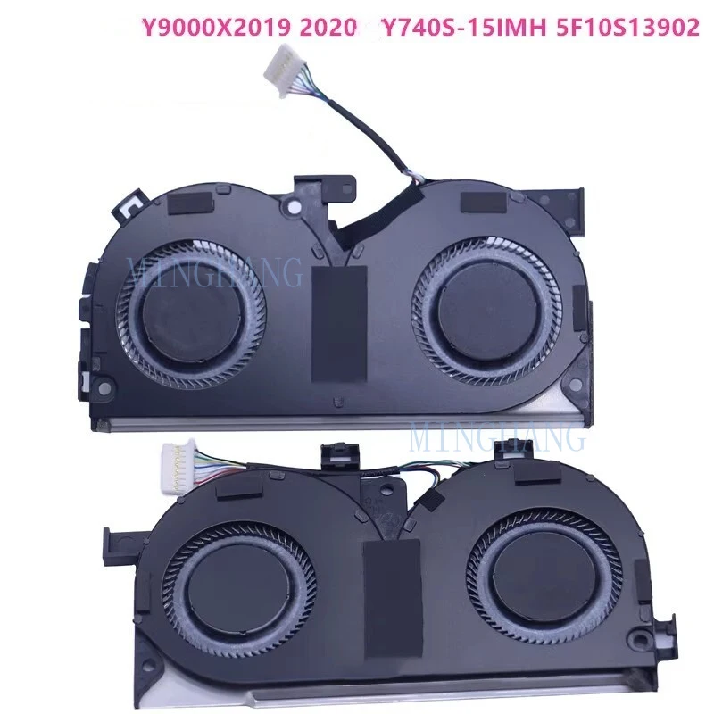 

Новый вентилятор для ноутбука Lenovo Y9000X 2019 2020 Y740S-15IMH (процессор/графика), 5F10S13902
