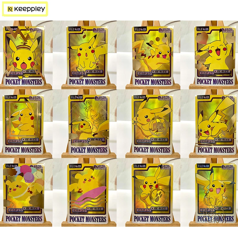 

Keeppley Pokemon Diy Trading Batlle Cards Аниме Персонаж Коллекционные карты Аниме Детская игрушка в подарок
