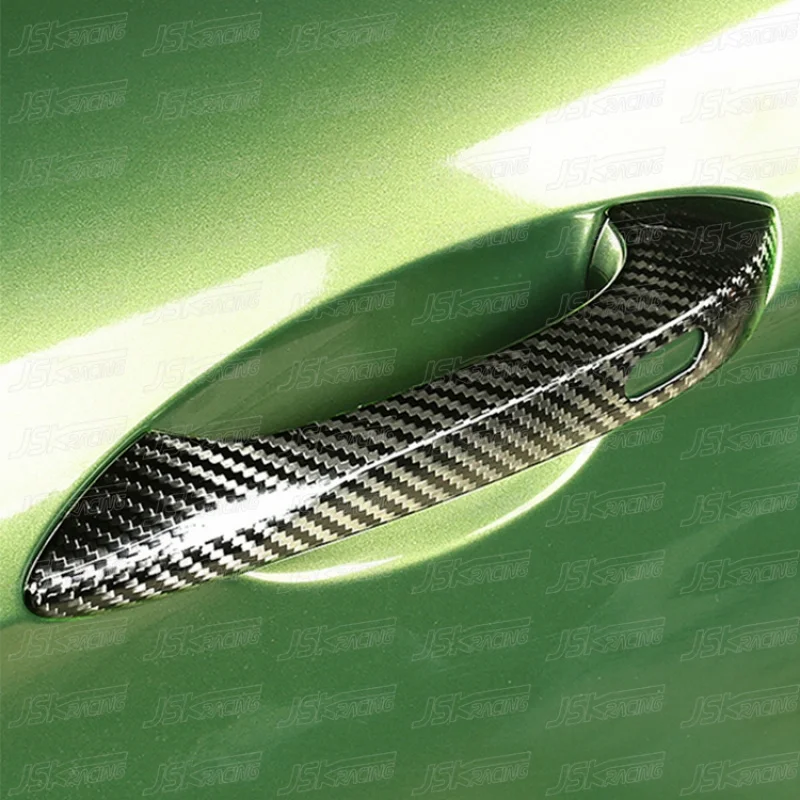 

Dry Carbon Fiber Door Handle Cover For 2018-2022 Porsche Cayenne 9Y0