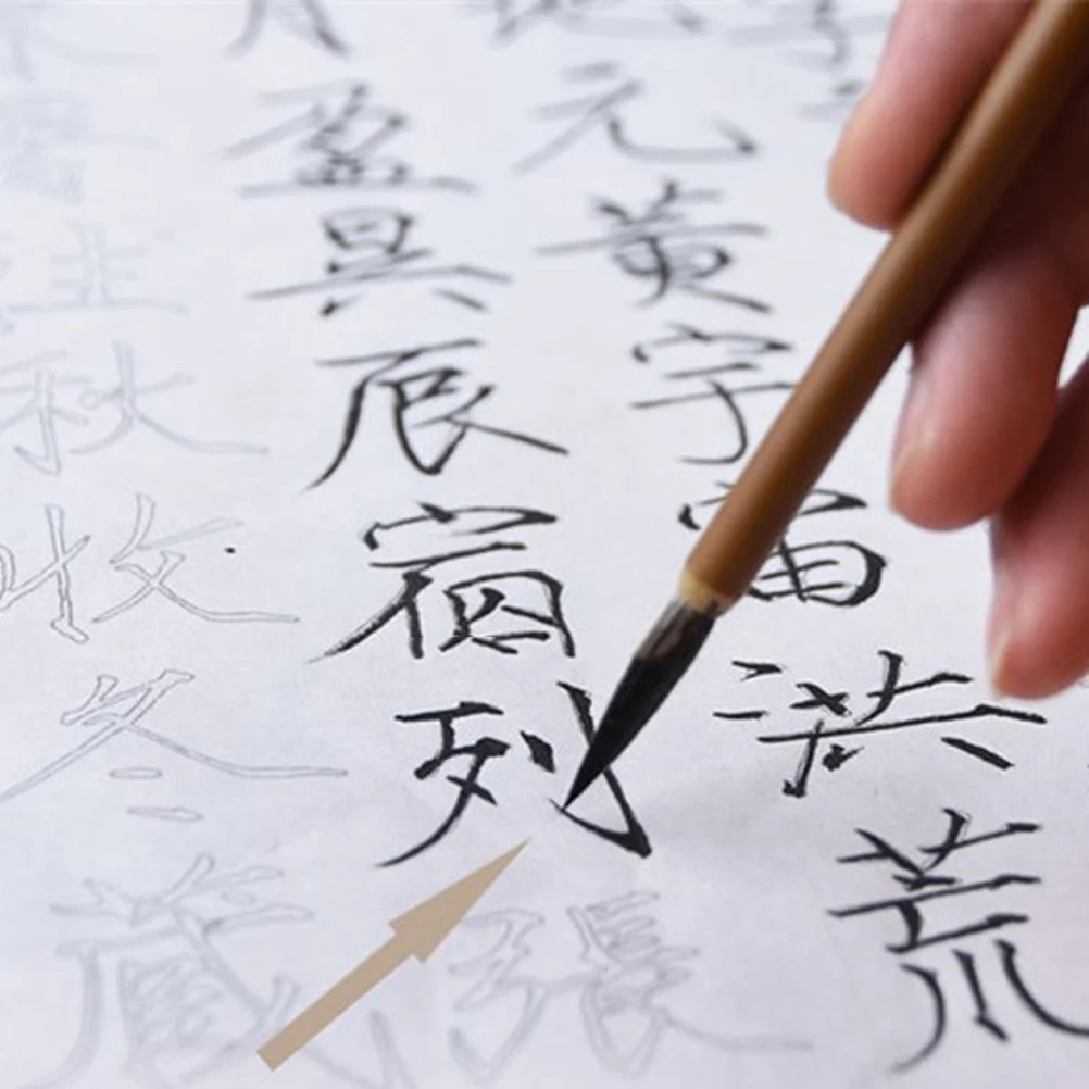 

1Set Watercolor Ink Brush Set Traditional Chinese Painting Brush Premium Material Easy Grip Handle for Artists and Beginners