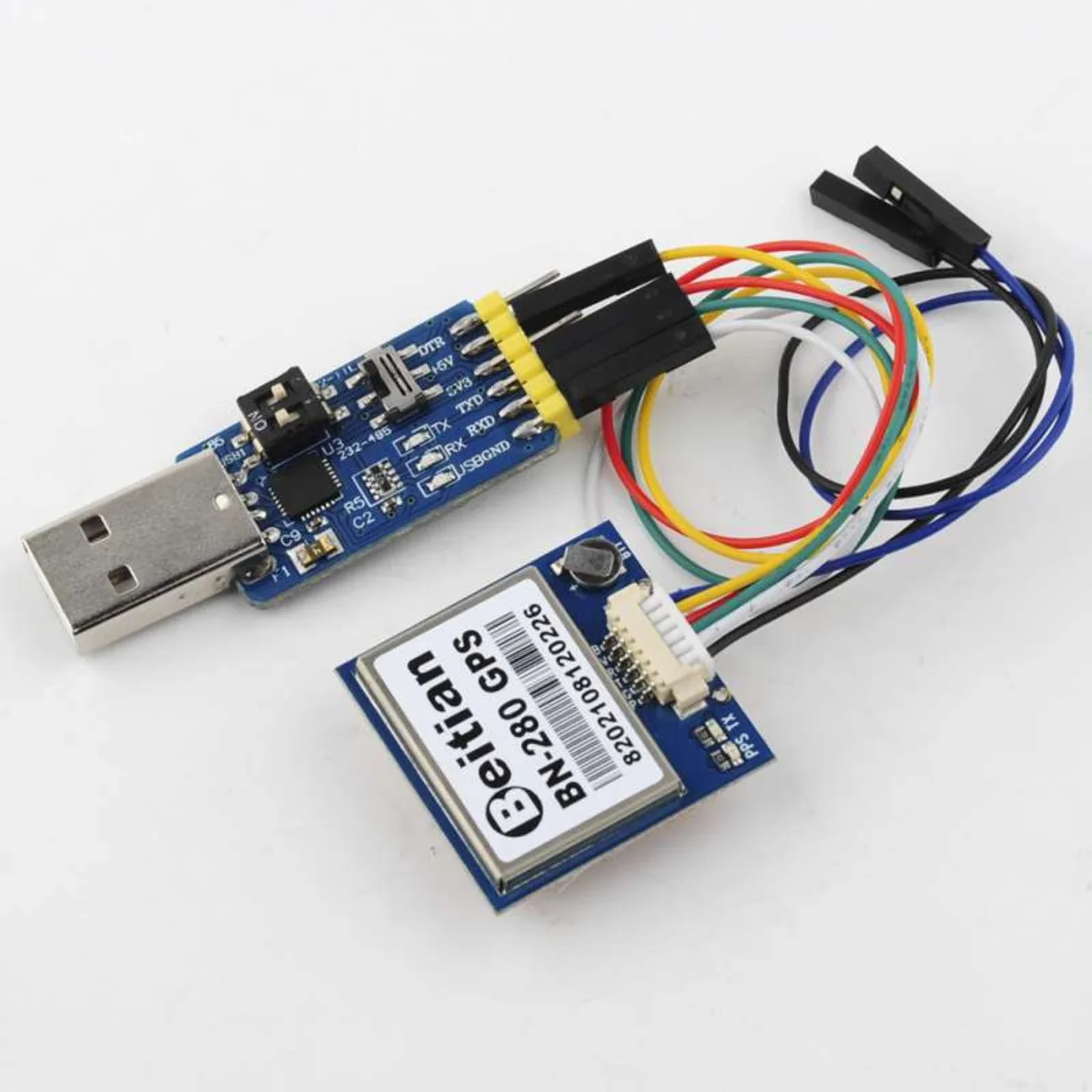 Beitian BN-180 ~ 880 GPS-модуль ГЛОНАСС-антенный модуль уровня TTL с 1 модулем последовательного порта USB-TTL управление полетом