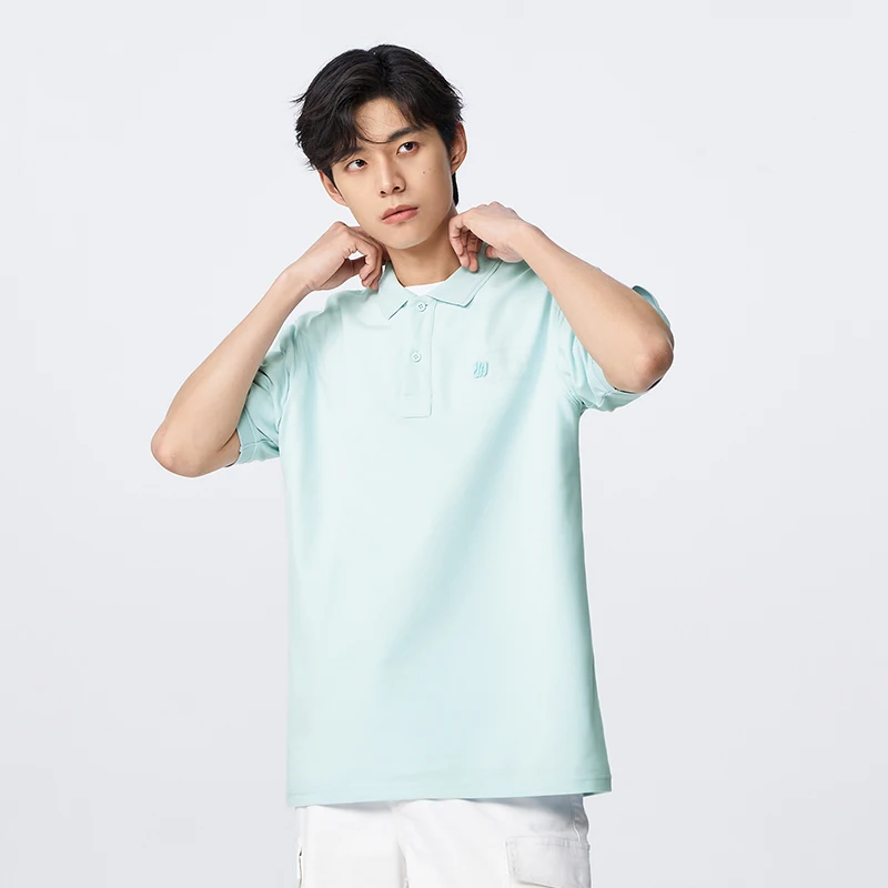 Semir Polo Shirt Men 2023 Summer New Cool Antibacterial Comfortable Fashion Daily Commuter Short Sleeve Tops