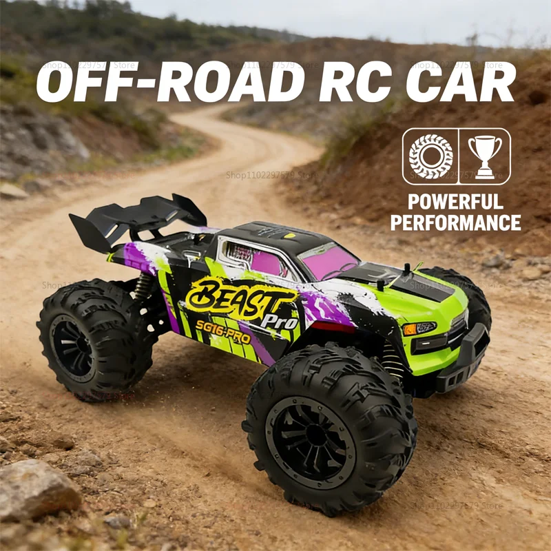 Auto Telecomandata PRO/MAX 1:16 80KM/H Brushless Fuoristrada Drift Car Trazione Integrale Veicolo RC ad Alta Velocità per Bambini e Adulti