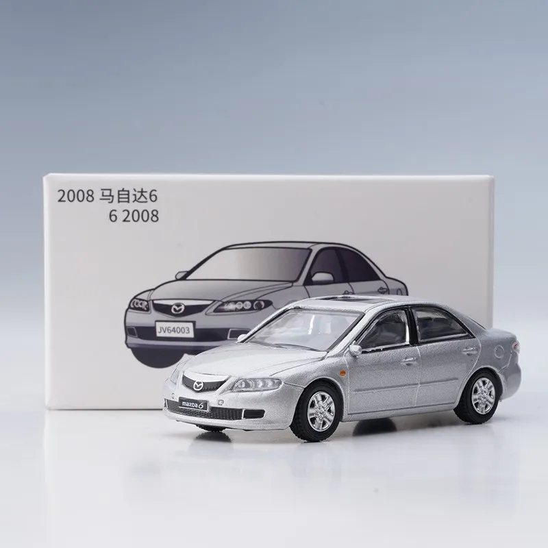 JKM 1/64 Ma z da 6 Model Car Alloy Diecast Toys Classic Super Racing Car Vehicle For Gifts