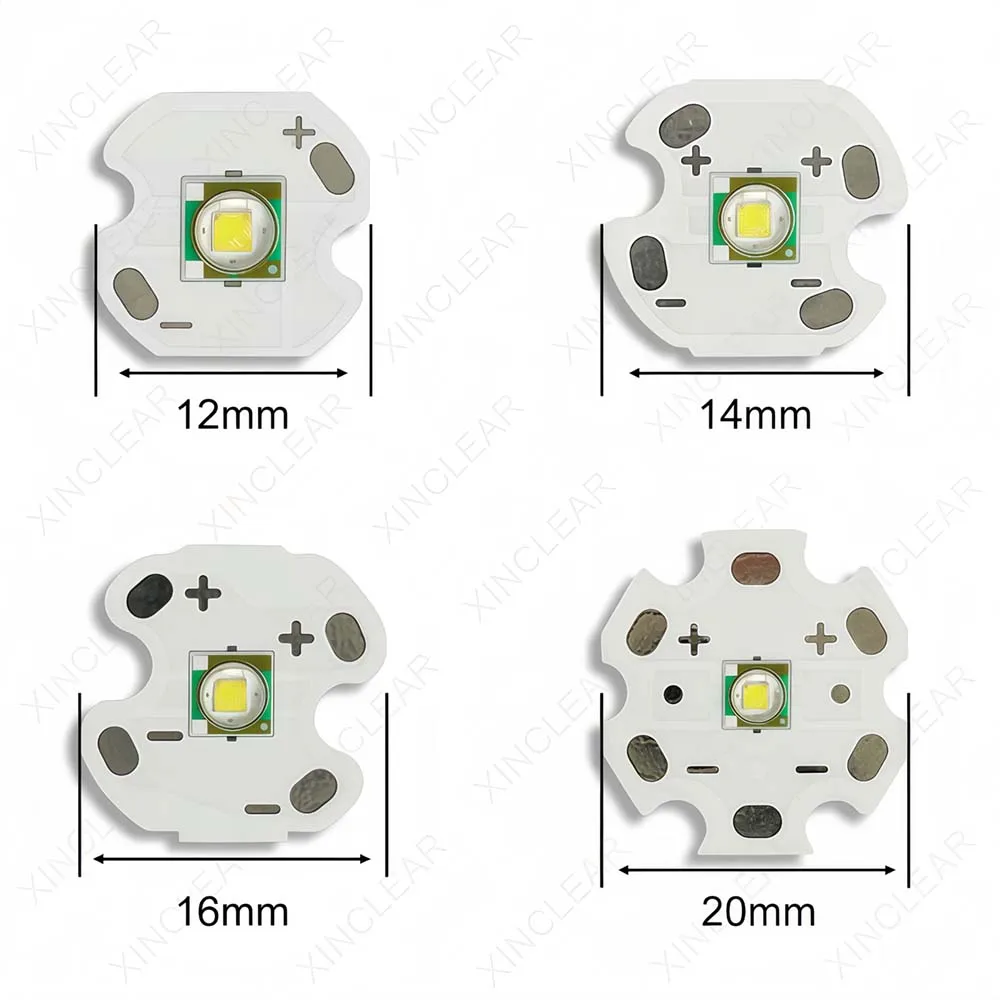 SMD3535 LED Chips 1W 3W Cold Warm Natural White With 12mm 14mm 16mm 20mm PCB Lamp Beads Board For Flashlight Biycle Light