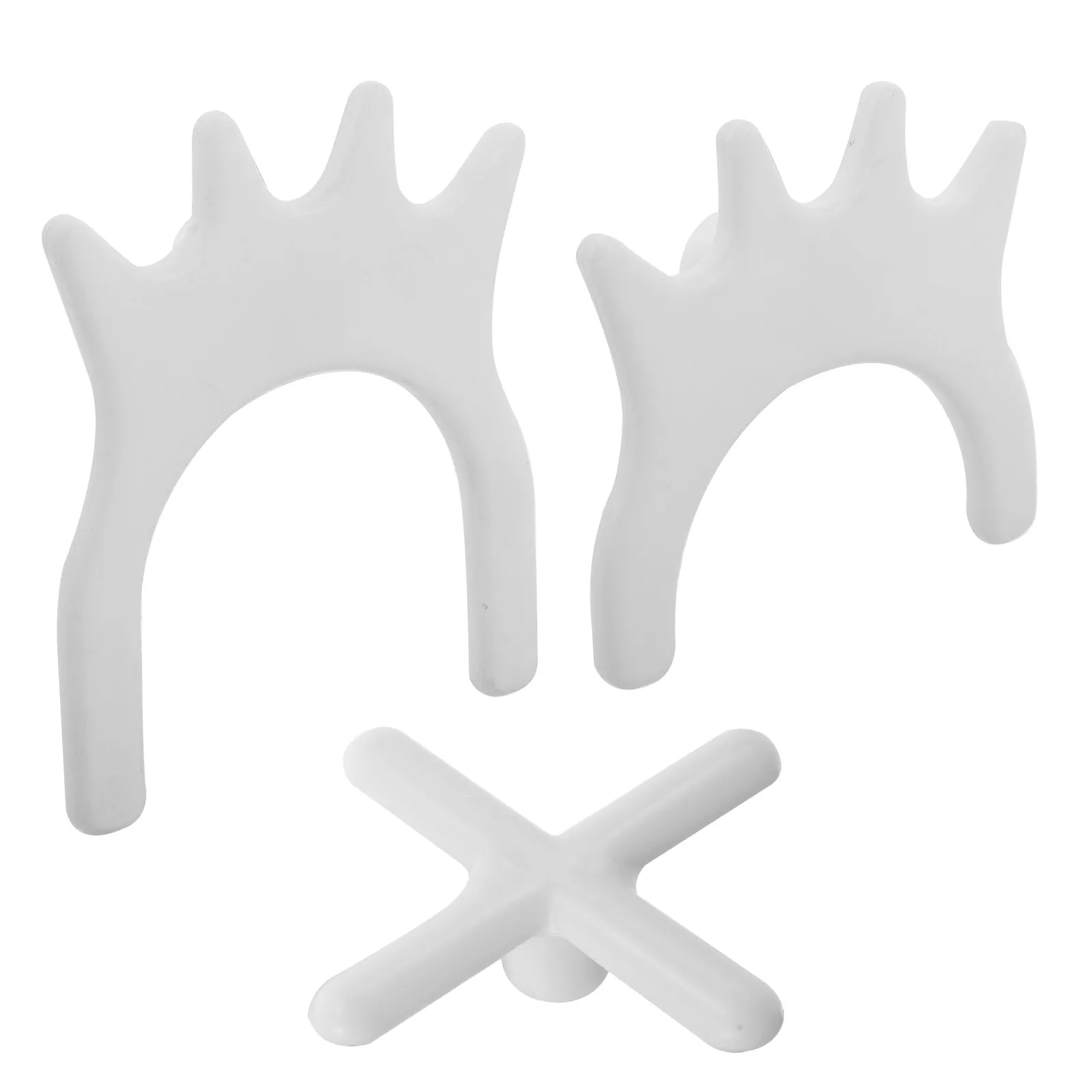 

Набор из 3 пластиковых насадок для бильярдного кия, для снукера, пула, игровой комнаты, подставки для кия