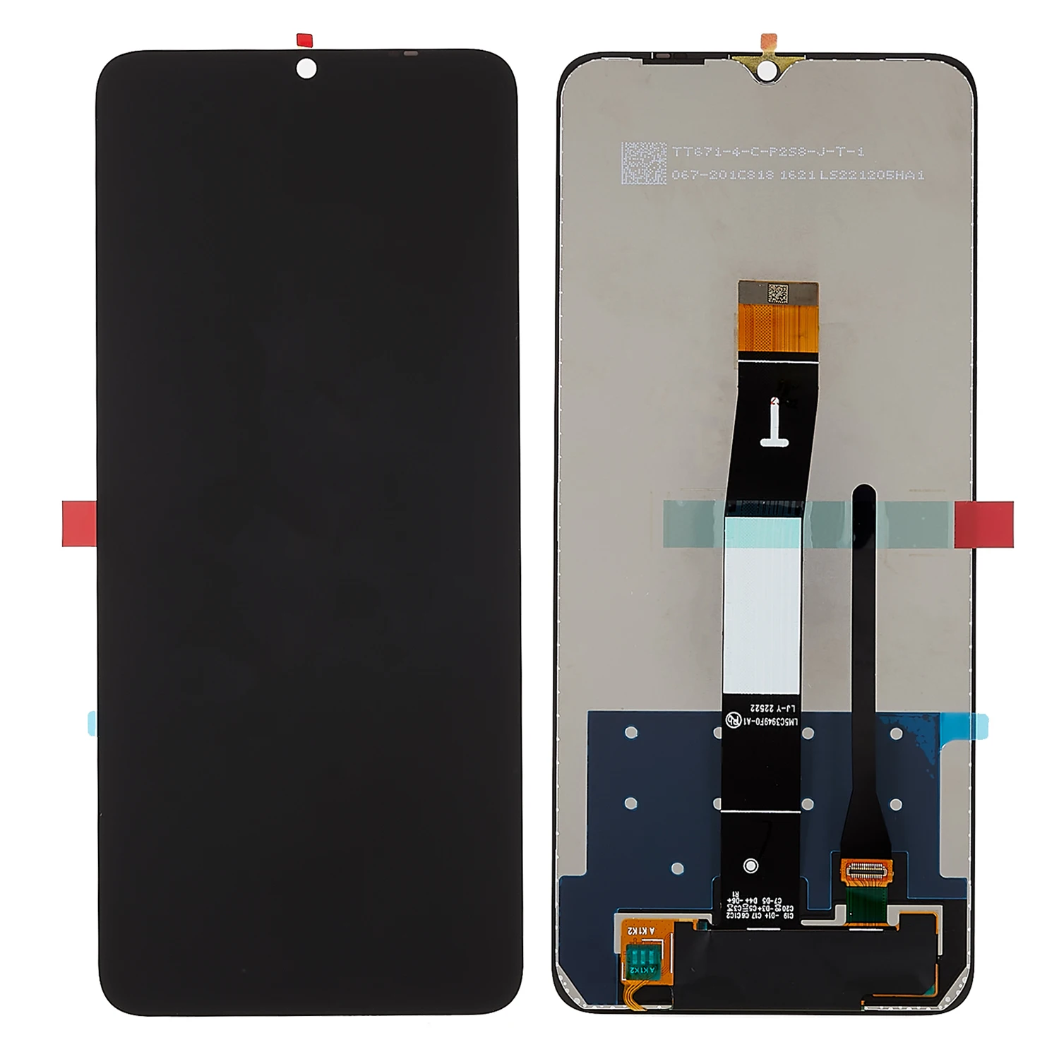 

6.71 inch Replacement LCD Screen For Xiaomi Redmi 12C 4G / Redmi 11A / Poco C55 and Digitizer Assembly Replacement Part