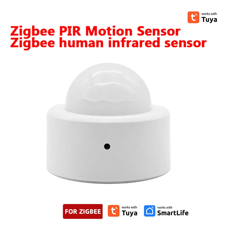 Tuya Zigbee PIR Motion Sensor Human Body Movement Wireless Infrared Detector Smart Home Security Work With Alexa Google Home