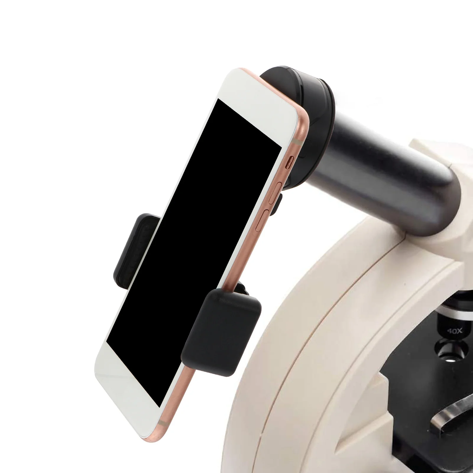 

Phone Photography Adapter ABS Material Mount Phone Holder Clip for Telescope Microscope Stable Quick Smartphone Photography