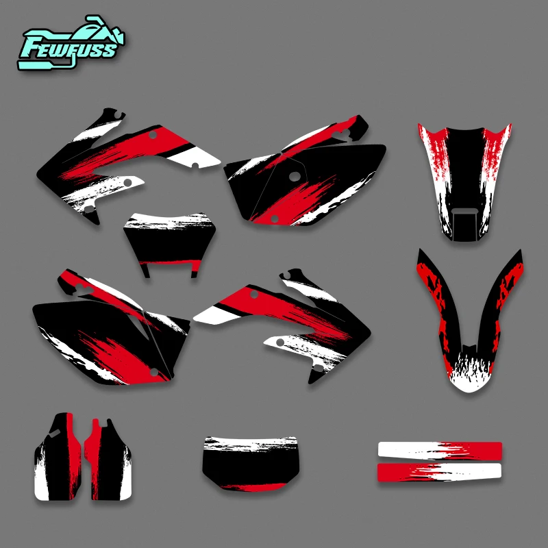 Fewfuss MOTO Complete Graphics Decals Stickers for Honda CRF250X 2004-2007, 2008-2019