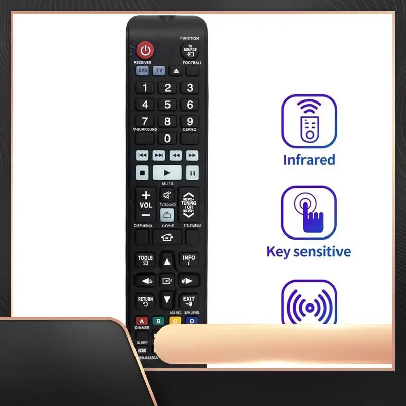 

Replace AH59-02550A Remote Control For Home Theater System HT-F450K HT-F453K HT-F453HK