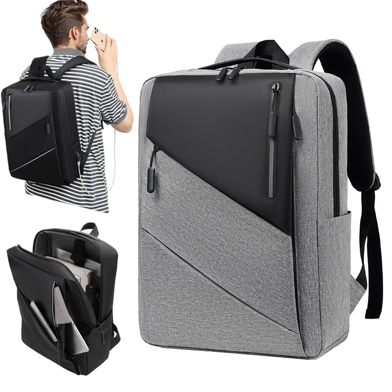 

Fashion men's backpack high-end sense lightweight travel women's backpack waterproof computer bag casual commuter schoolbag