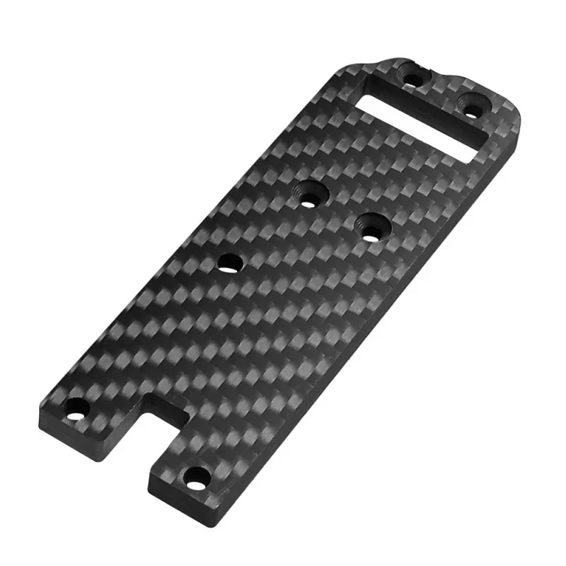 Carbon Fiber Rear Second Floor Board Plate for TEKNO MT410 RC Car Upgrade Parts Accessories