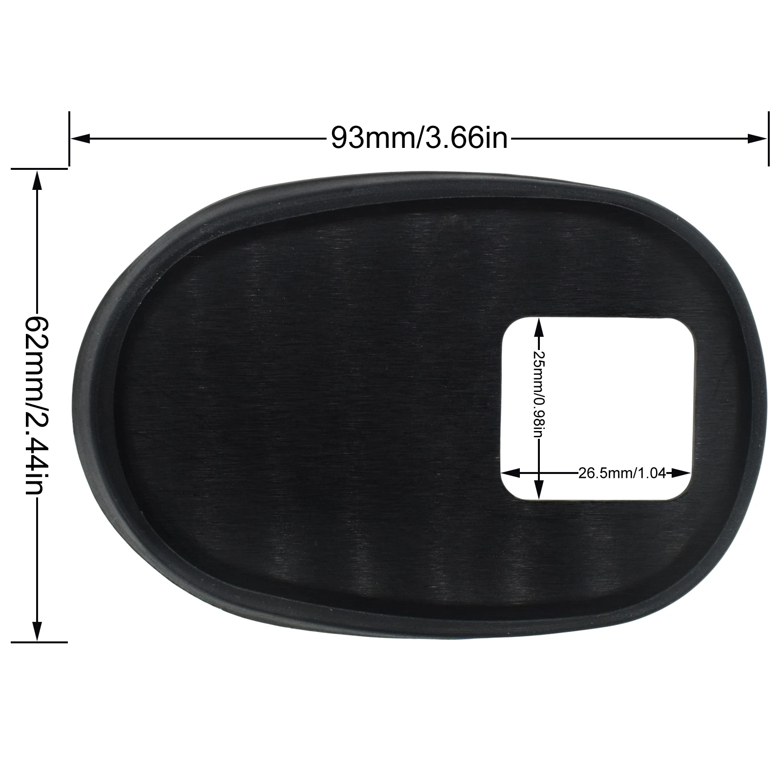 For Opel / Vauxhall Astra G H Corsa C D Meriva Vectra Signum Zafira A B Car Roof Aerial Antenna Base Gasket Seal Rubber Pad GPS