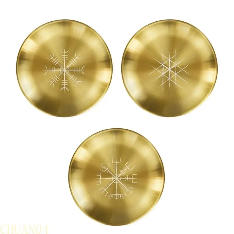 

A1A2 Holder Tray Pagans Ritual Tray Home Decoration Tarots Candlestick Plate