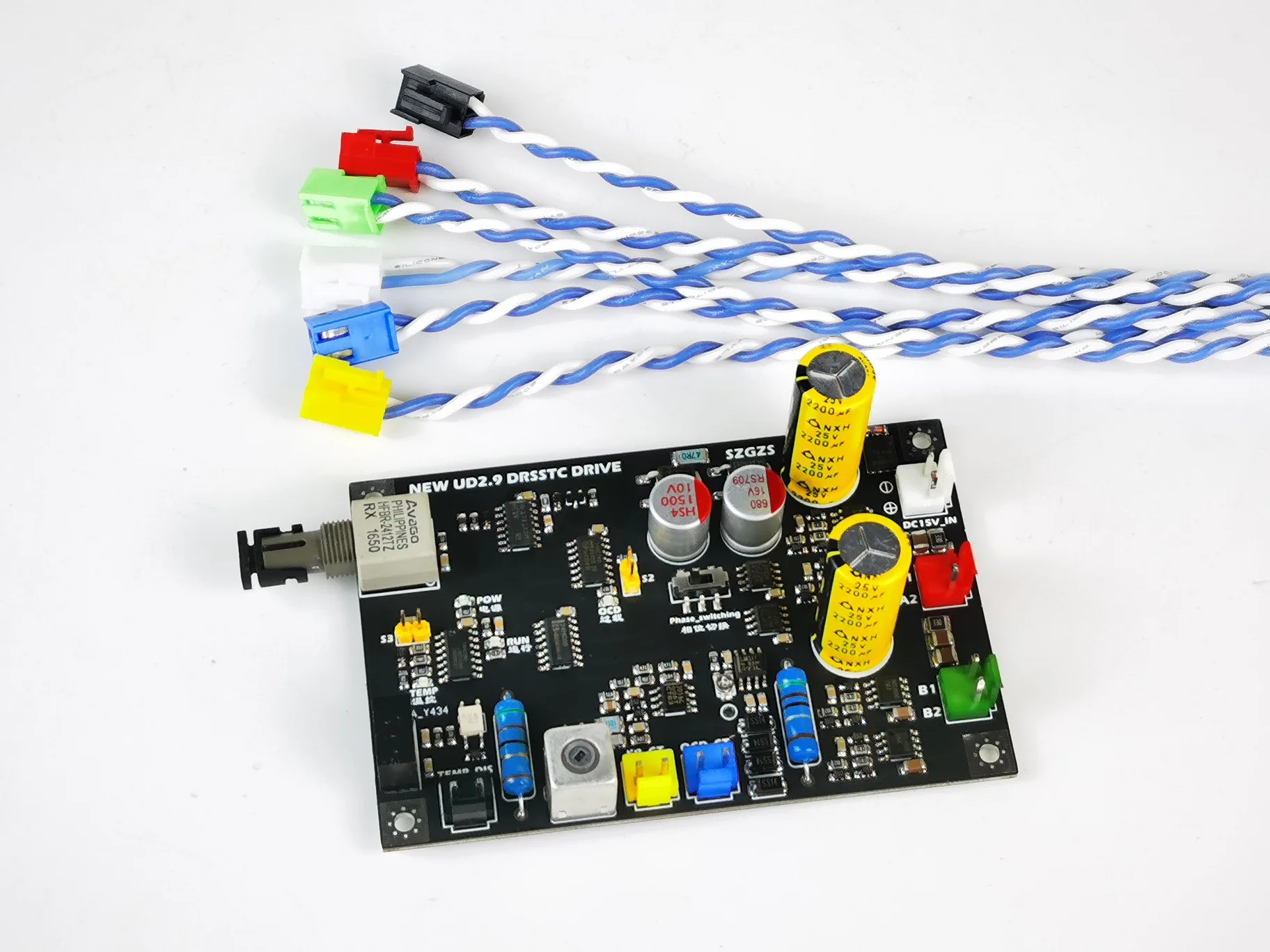 DRSSTC UD2.9 Phase Shift Mode PDM Dual Totem Drive Board Катушка Tesla