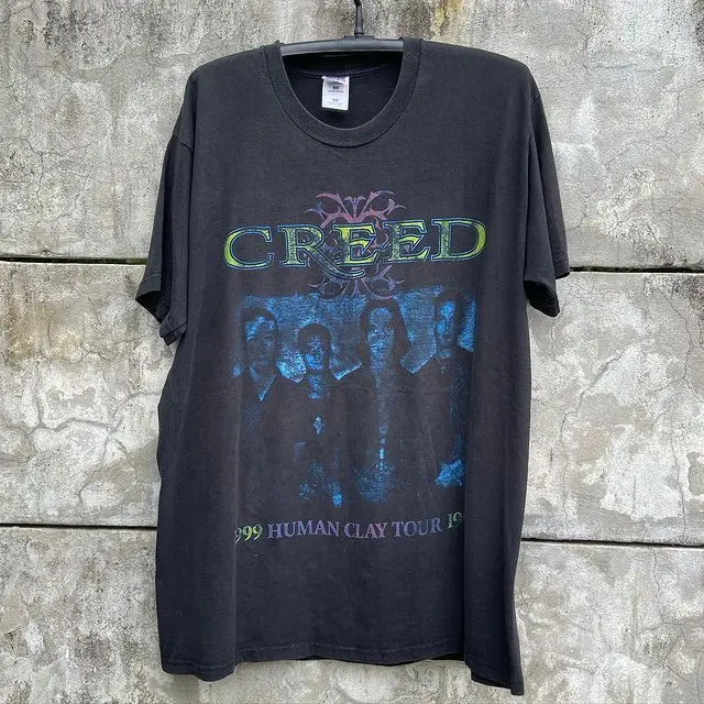 Creed Human Clay Tour T Shirt For KH4919