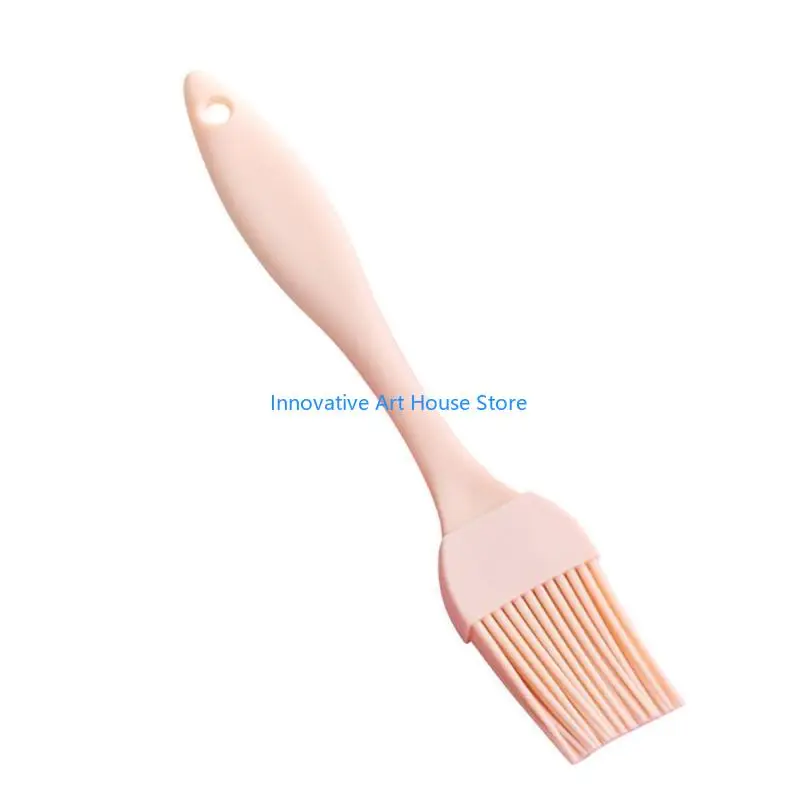 E1PC Silicones Basting Brushes Kitchen Brushes Set Grilling Brushes Set Silicones Texture for BBQ Baking and Kitchen Use
