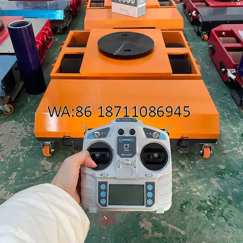 for Up to 30t Battery Powered Remote Control Skates Mover Dolly Set