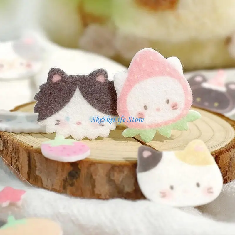 E65E Puffier Sticker for Kids 3D Design Sticker for Boys Girls, Reusable Tiny Sticker