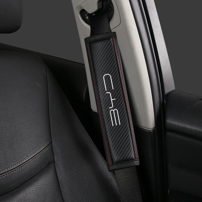 2Pcs Soft Breathable Seat Belt Shoulder Protector Pads For BYD Atto3 Seal Dolphin Han Tang Comfort Driving Interior Accessories