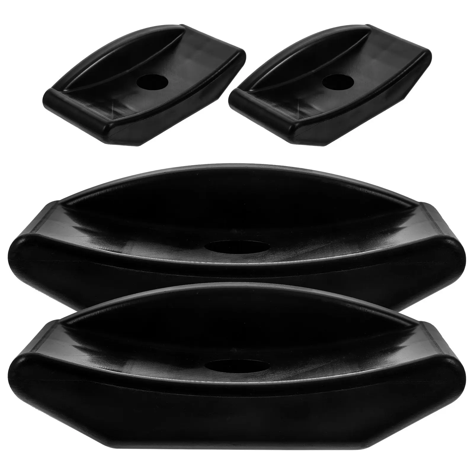 4Pcs Dumbbell Bracket Heavy-Duty Fitness Dumbbell Rack for Home Gym Use Prevents Rolling Floor Damage Wear-Resistant Hand