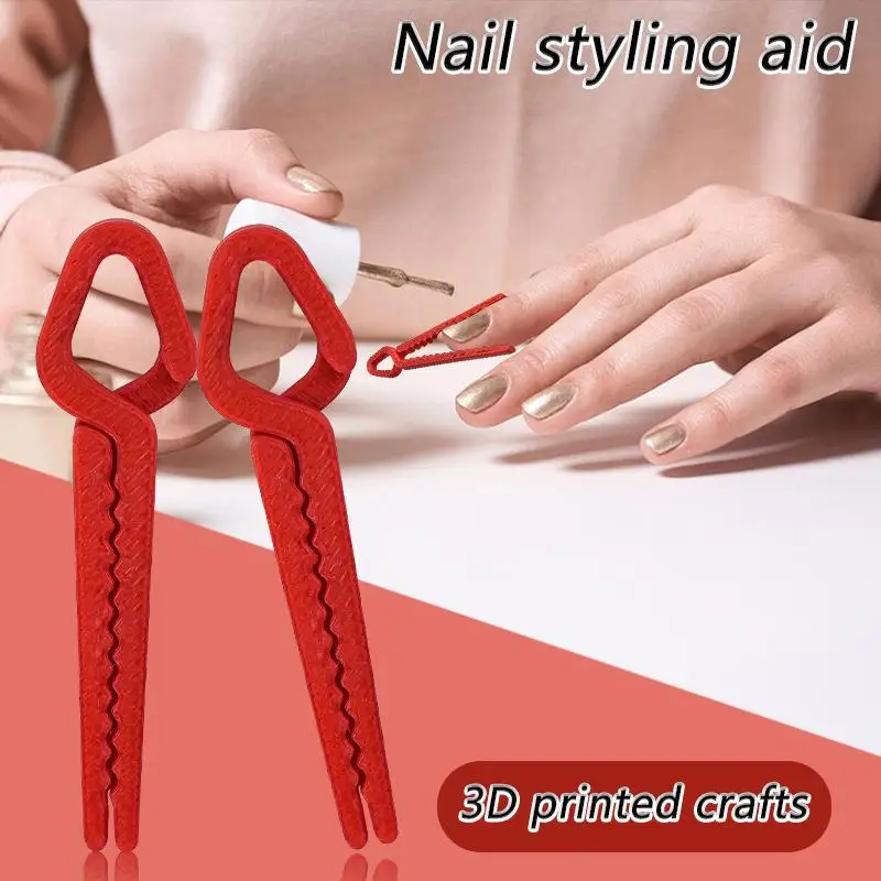 

1/5/10Pcs Nail Clip Set Oil Polish Spill Proof Mixed Color Nail Art Coloring Protection Clips Manicure Tools Prevent Leakage Off