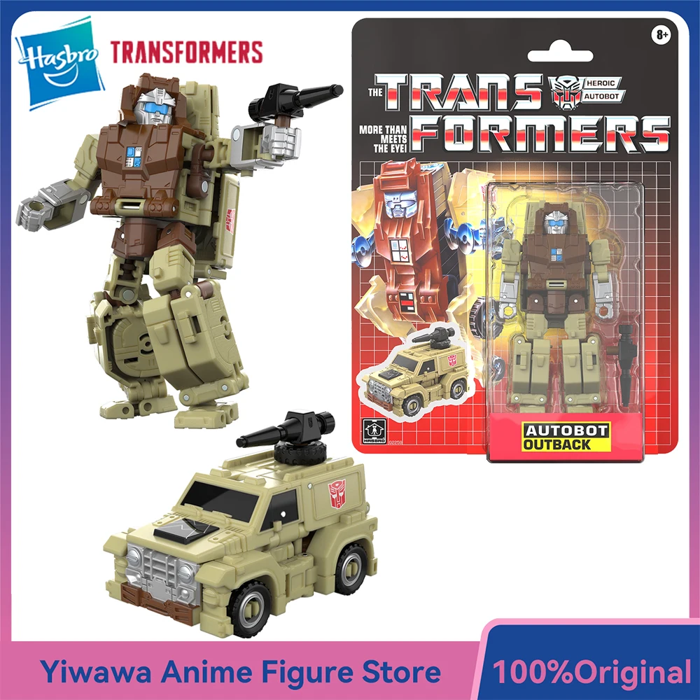 

Оригинальные новые Hasbro Transformers Retro G1 Autobot Outback 12,5 см, красивые Коллекционные Аниме Модель Фигурка Орнамент Подарочные Игрушки