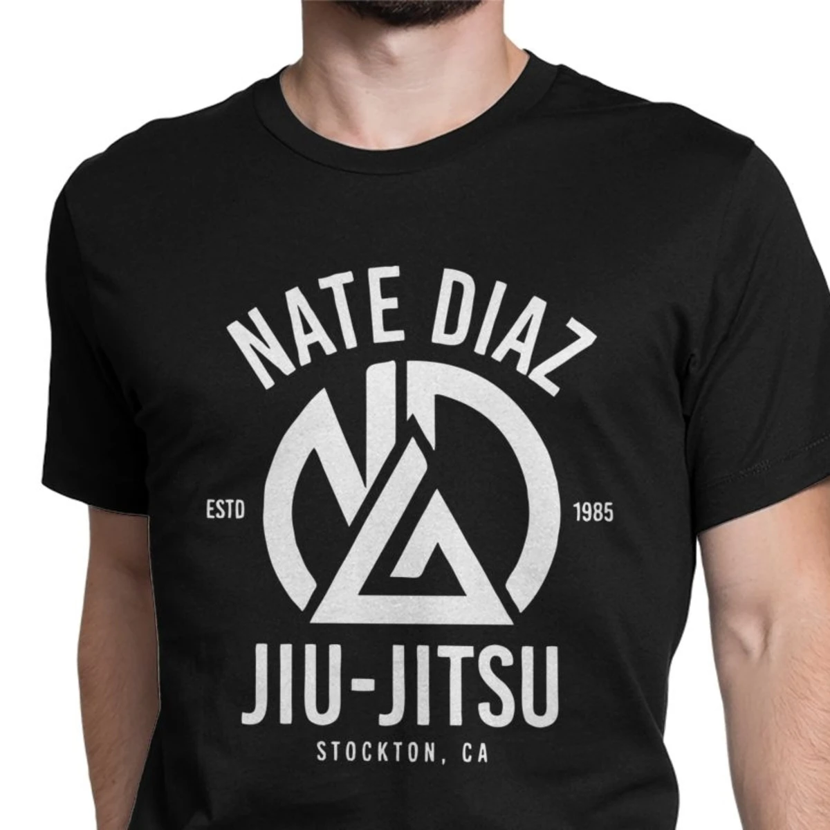 New Arrival Men T Shirts Nate Diaz MMA Nate Sport Stockton Brothers Fighter Boxing Tshirts Best Gift Camisas Hombre Clothing