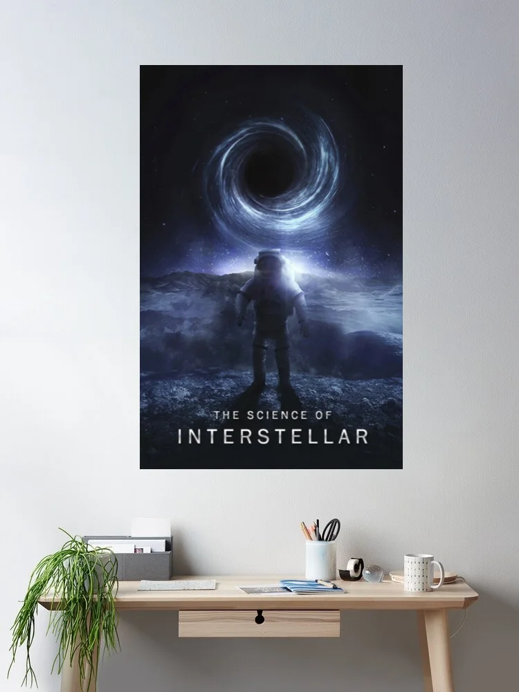 10Style Choose Interstellar minimalist Movie Canvas POSTER ,Home Decor Wall art painting