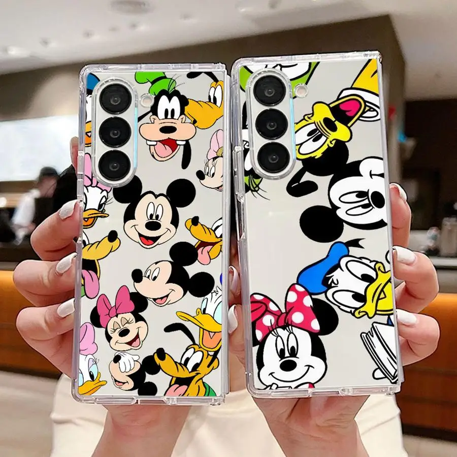 حافظة لهاتف سامسونج جالاكسي ZFold4 Z Fold 7 6 5 4 3 ZFold7 ZFold5 ZFold3 ZFold6 ديزني ميكي ميني #1