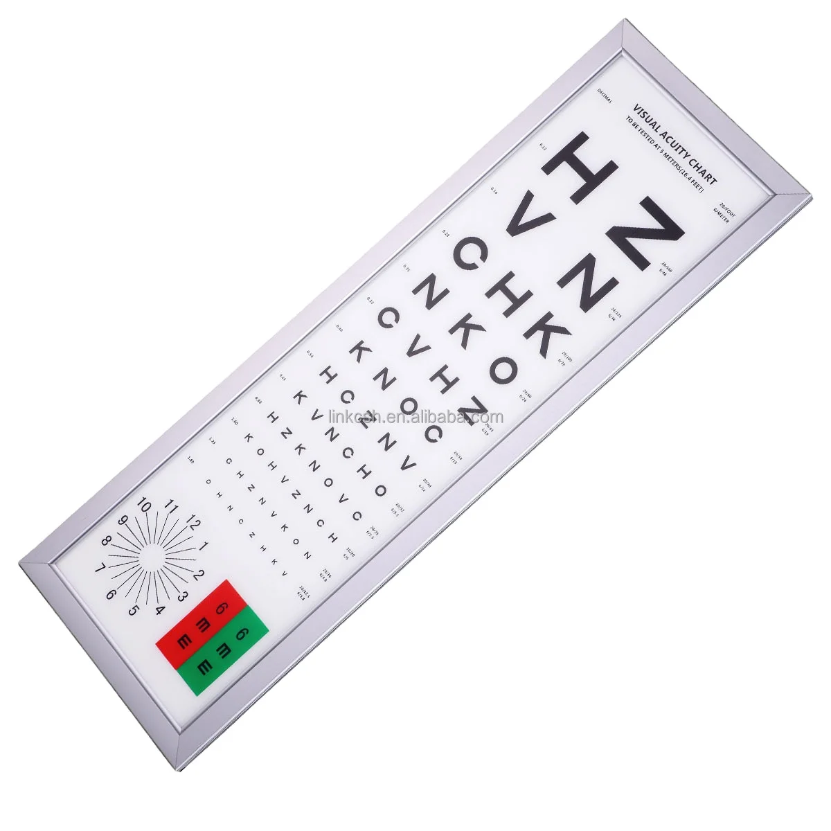 optometry equipment snellen chart WH0804