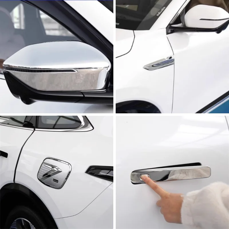 

Для Changan CS75 Plus 2025 внешние аксессуары крышка топливного бака упаковочная крышка крыло автомобиля боковой значок крыло эмблема наклейка