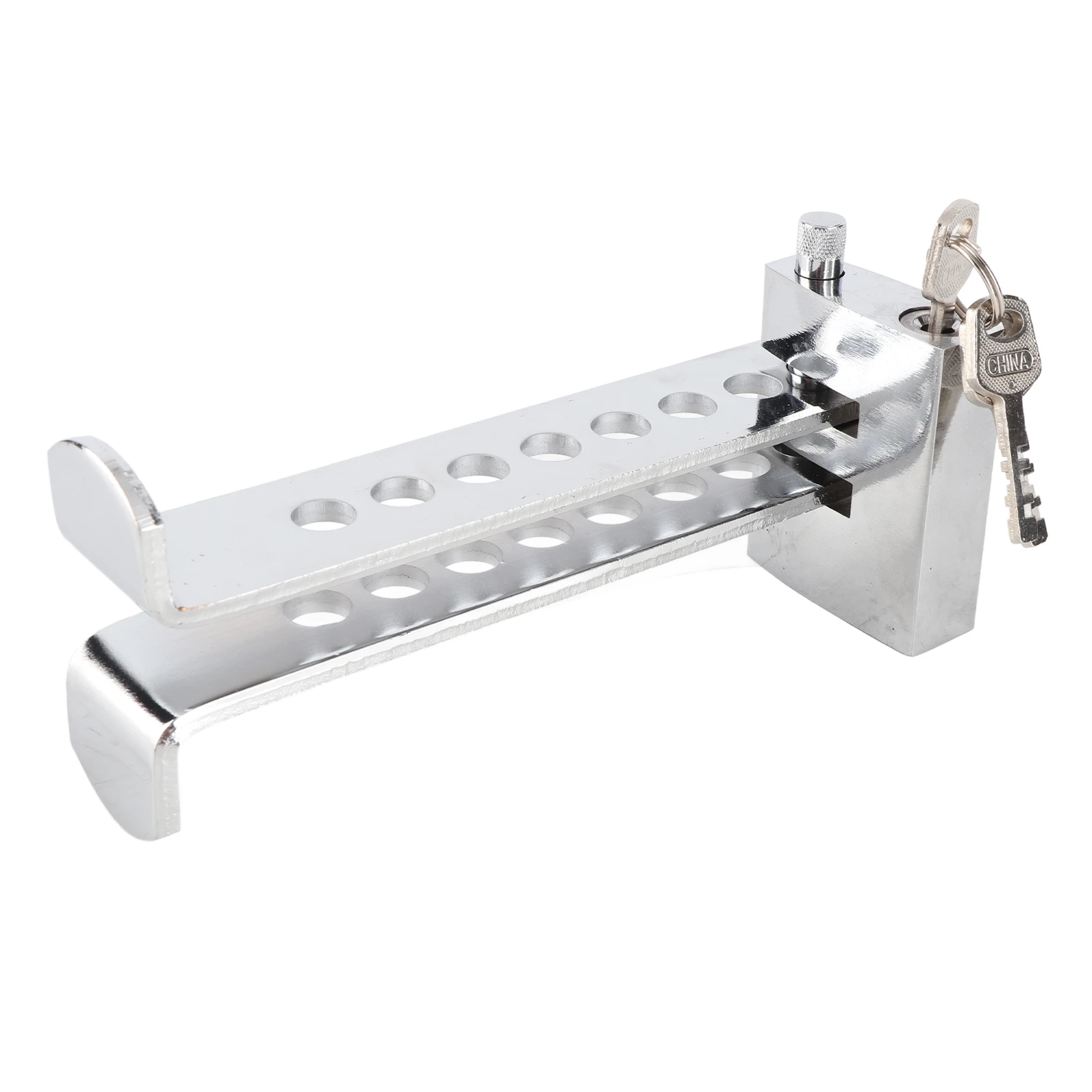 Anti Theft Device  Lock Car Brake Stainless Safety Lock Tool Accelerator Pedal Lock Steel Lock Anti‑theft Lock Door Lock
