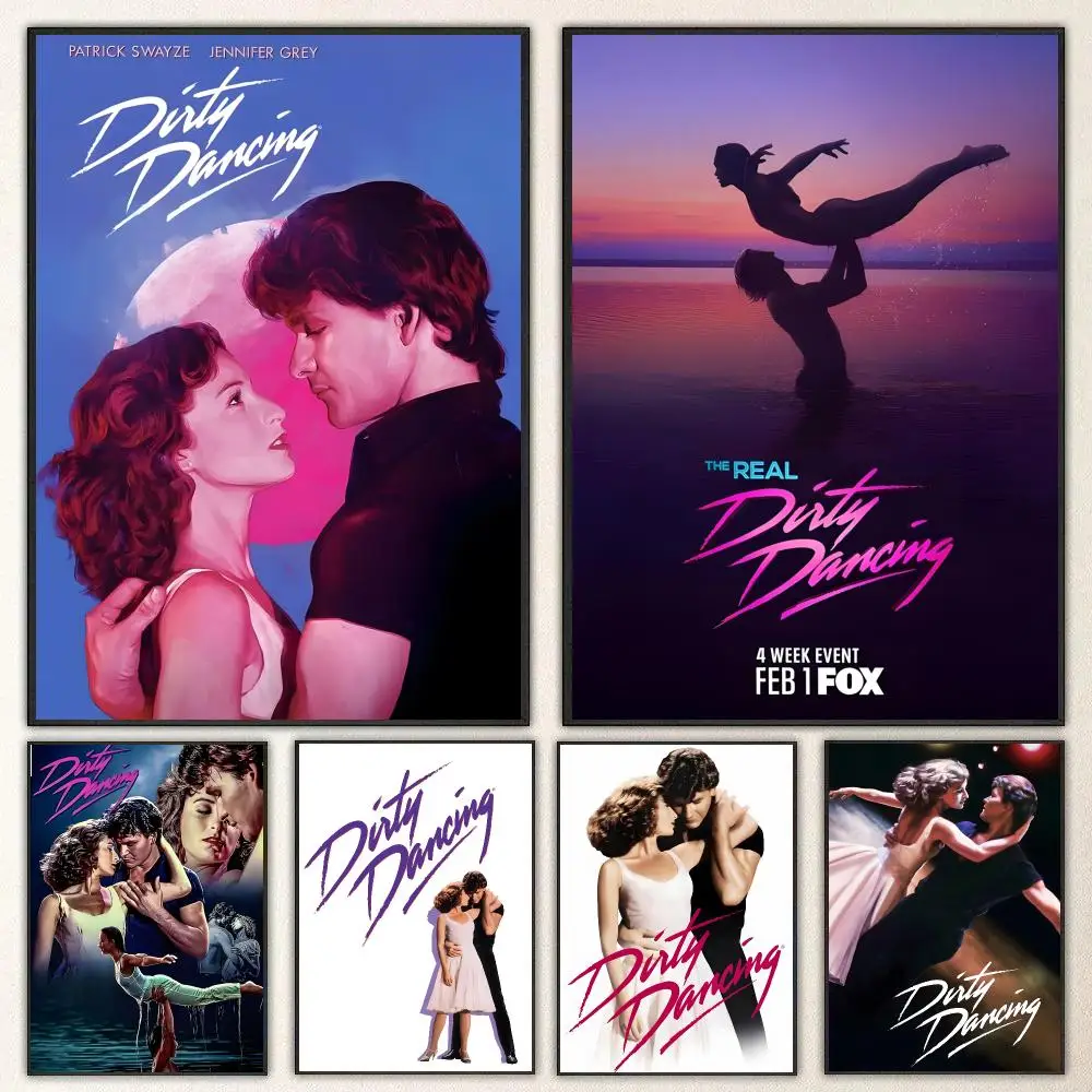 Movie Dirty Dancing Poster High-definition  poster stickers, suitable for bedroom, living room, home decoration